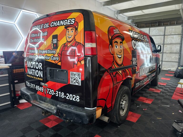 Chevrolet Express Full Wrap for Mobile Mechanic