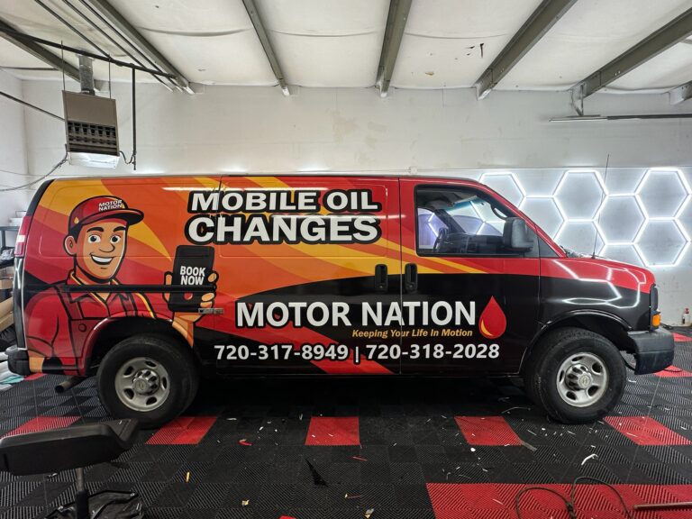 Chevrolet Express Full Wrap for Mobile Mechanic